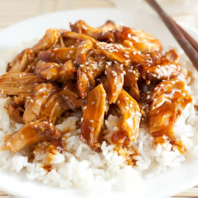 Chicken Teriyaki with White Rice
