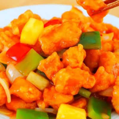 Honey Lime Chicken with White Rice