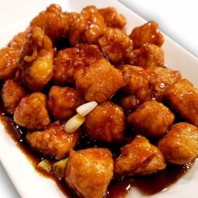Crispy Orange Chicken (Spicy)