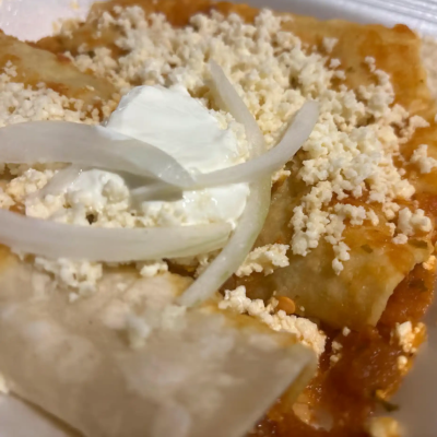 42. Enchiladas Rojas