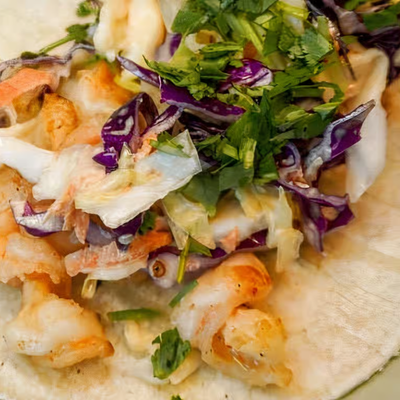 Fajitas de Camarones