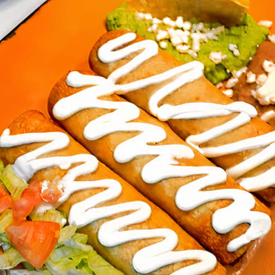 Flautas de Cochinita Pibil