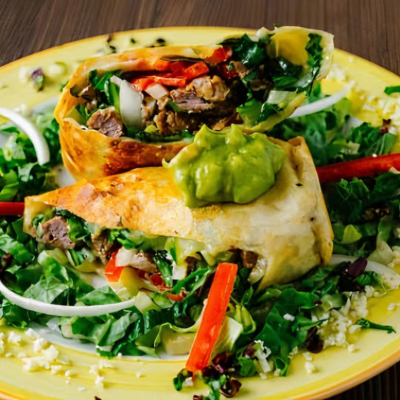 41. Mexican Wrap de Camarones