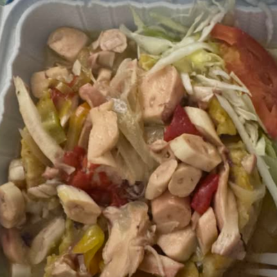 Pulpo - Mofongo Relleno