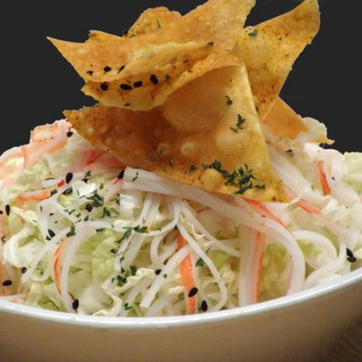 Napa Caesar With Crab Salad