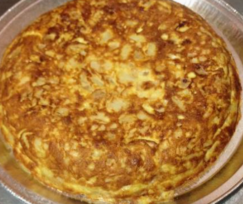 Tortilla Espanola con Chorizo