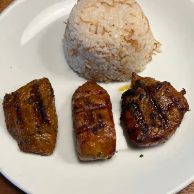 Kids Shish Kabab Res c/Arroz