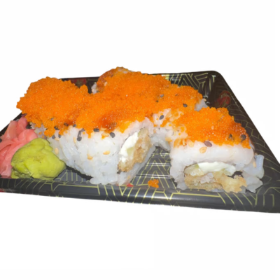 Shrimp Tempura Roll w Caviar