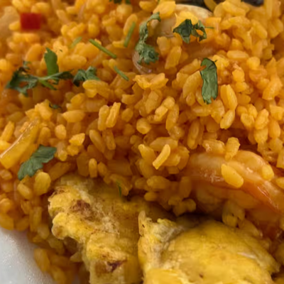 Arroz con Mariscos La Cueva