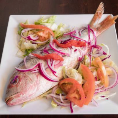 Chillo Entero a la Mantequilla