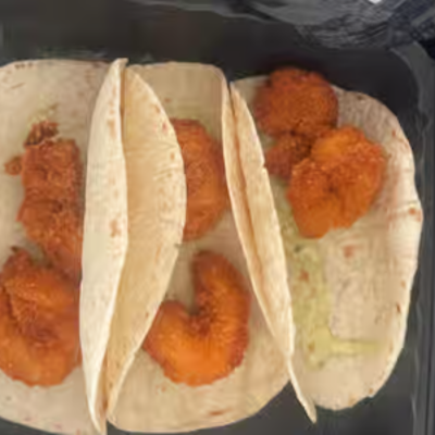 1 Taquito “Crazy Shrimp”
