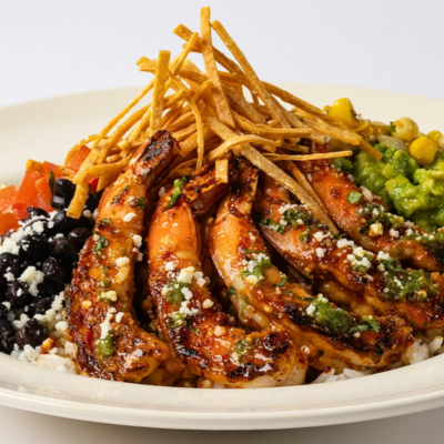 Baja Bowl with Chipotle-Honey Shrimp