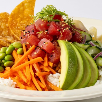 Ahi Tuna Poke Bowl with Rice*