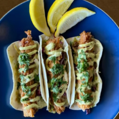 Tacos de Dorado Empanado (3)