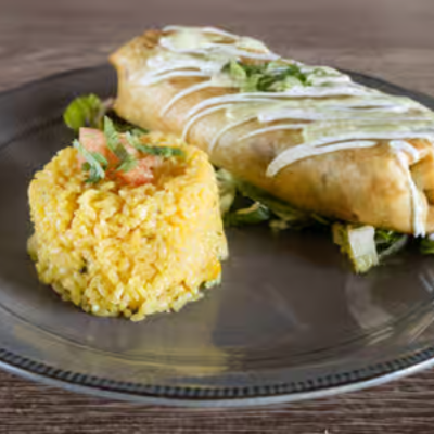 Chimichanga de Pollo Tinga
