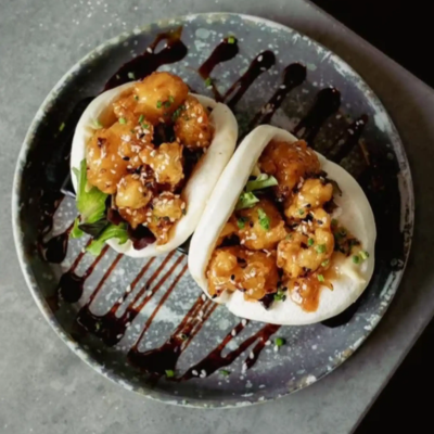 Shrimp Karage Bao Bun