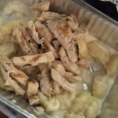 Ñoquis Con Camarones