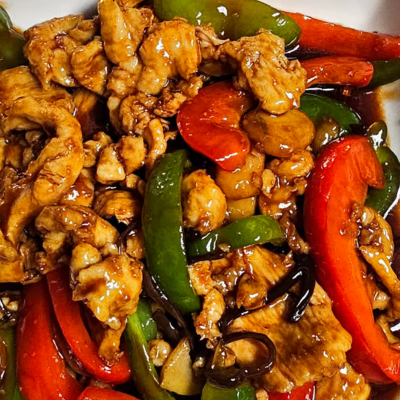 Chicken with Garlic Sauce