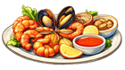 Icono de cocina Mariscos